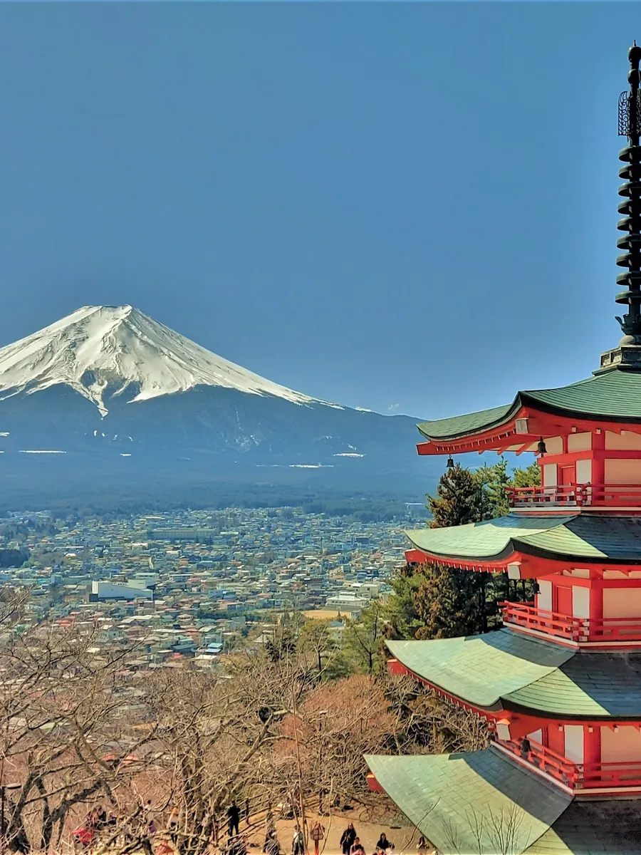 Chureito Pagoda and Mount Fuji, Fujiyoshida