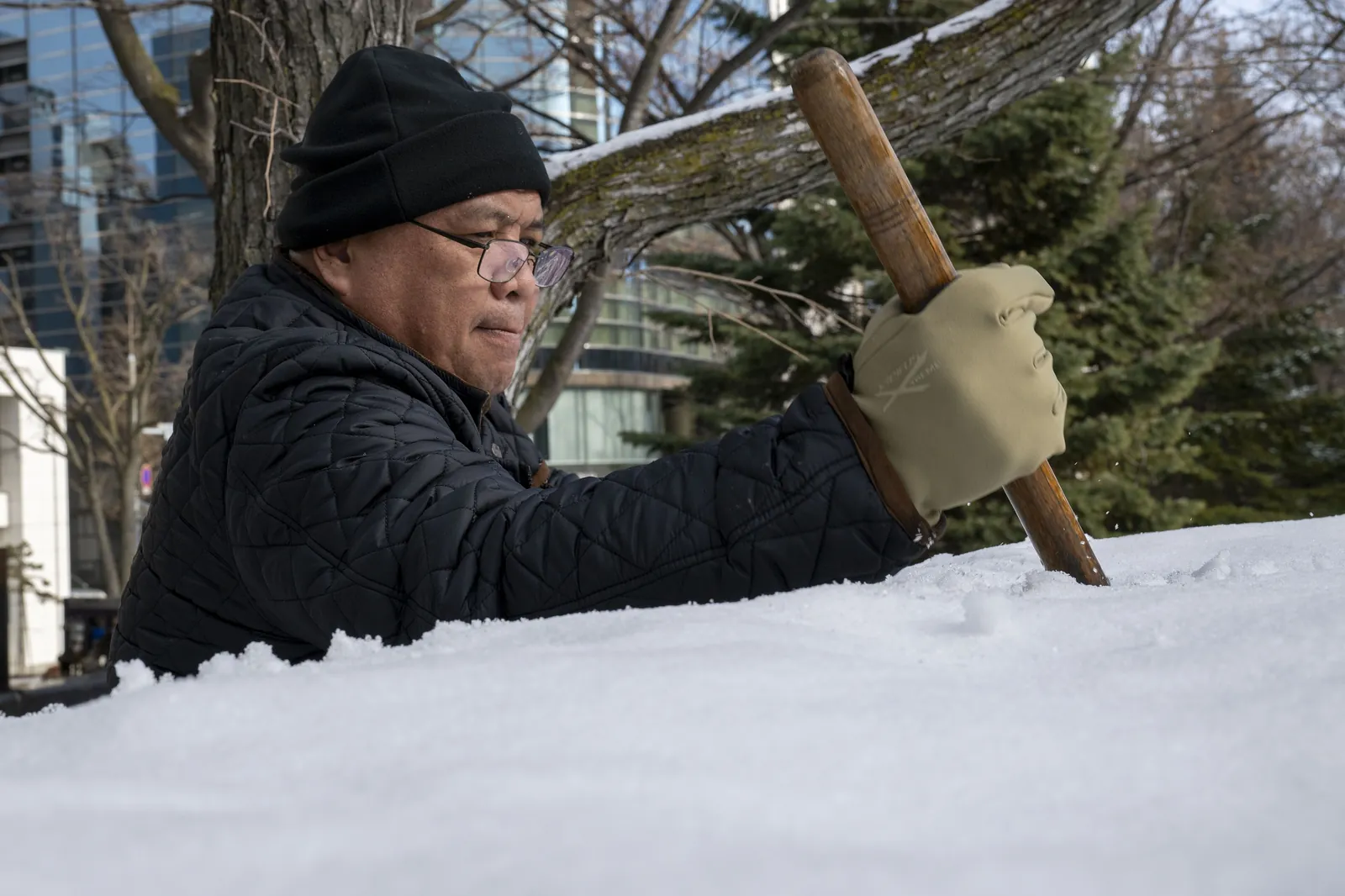 Snow sculpture at the Sapporo Snow Festival